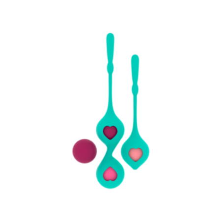 RITHUAL - SET I DI ALLENAMENTO PELVICO DEVA AQUA GREEN