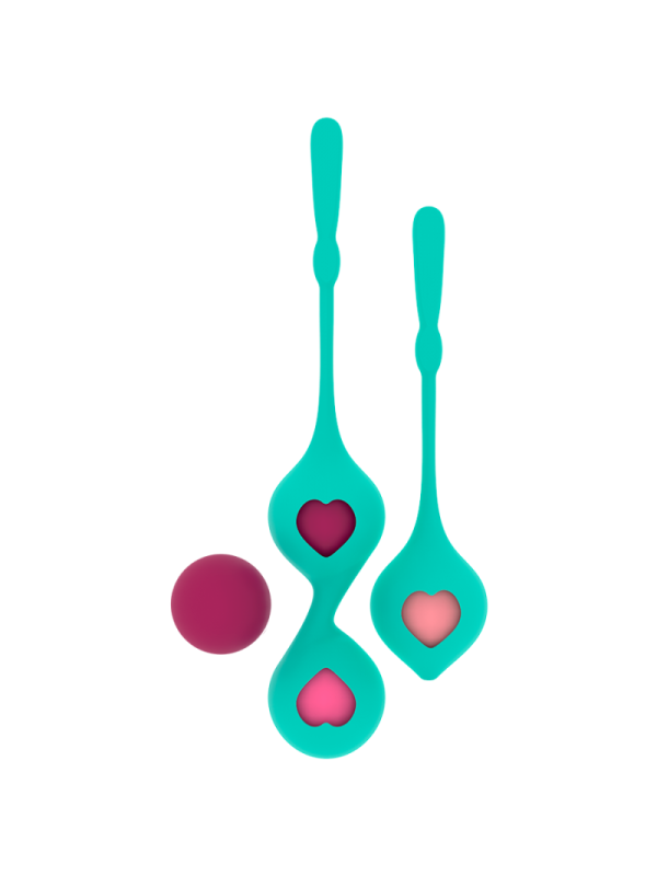 RITHUAL - SET I DI ALLENAMENTO PELVICO DEVA AQUA GREEN