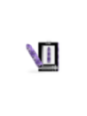 CUSTOM BULLETS - RECHARGEABLE SNAKE PURPLE MAGNETIC BULLET 10V