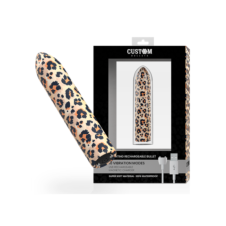 CUSTOM BULLETS - PERSONALIZZATI RICARICABILI LEOPARD 10 INTENSITÀ