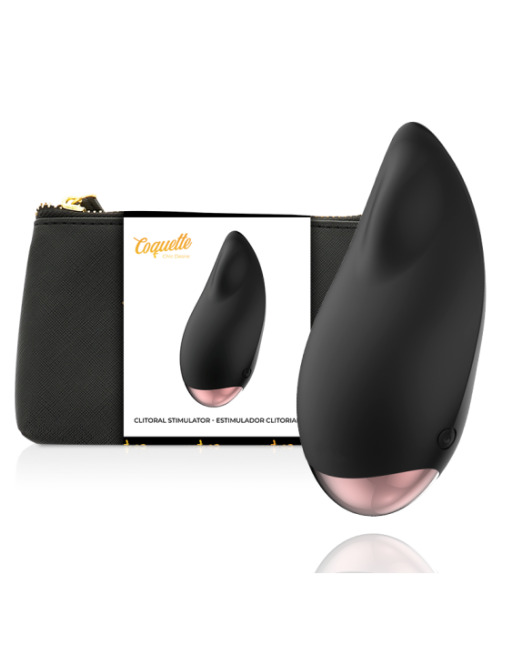 COQUETTE CHIC DESIRE - STIMOLATORE CLITORIALE NERO/ORO