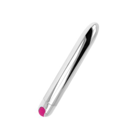 OHMAMA - VIBRATORE ARGENTO RICARICABILE 10 MODALIT 18,5 CM