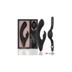 ANNE'S DESIRE - RABBIT TECNOLOGIA DI CONTROLLO REMOTO UN WATCHME NERO