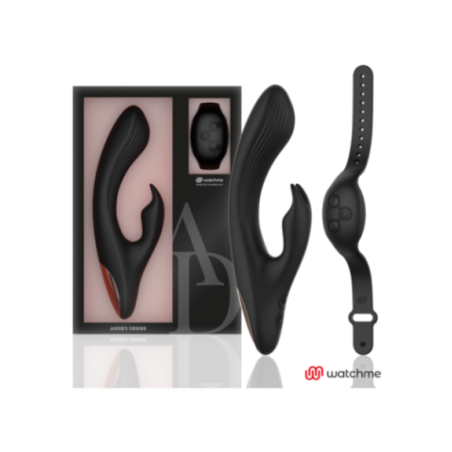 ANNE'S DESIRE - RABBIT TECNOLOGIA DI CONTROLLO REMOTO UN WATCHME NERO