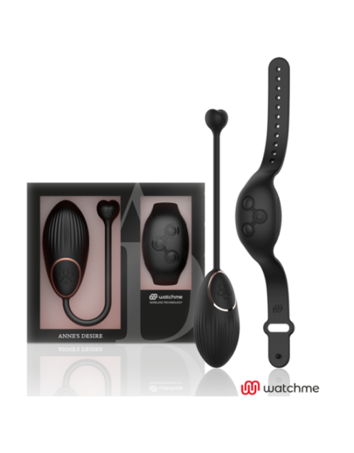 ANNE'S DESIRE - EGG TECNOLOGIA DI CONTROLLO REMOTO WATCHME NERO