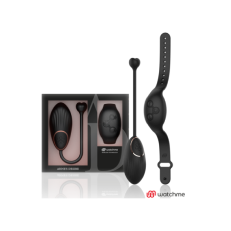 ANNE'S DESIRE - EGG TECNOLOGIA DI CONTROLLO REMOTO WATCHME NERO