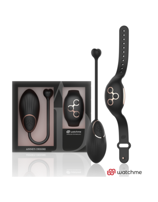 ANNE'S DESIRE - EGG TECNOLOGIA DI CONTROLLO REMOTO WATCHME NERO/ORO