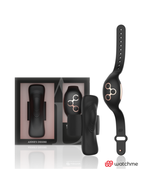 ANNE'S DESIRE - PANTY PLEASURE TECNOLOG A WATCHME NERO/ORO