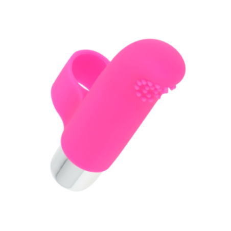 OHMAMA - DITALE VIBRANTE STRUTTURATO 8 CM