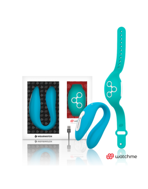 WEARWATCH - VIBRATORE WATCHME A DOPPIA TECNOLOGIA INDIGO/ACQUA DI MARE