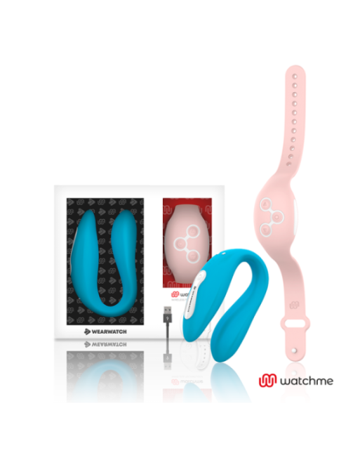 WEARWATCH - WATCHME VIBRATORE A DOPPIA TECNOLOGIA INDIGO / ROSA