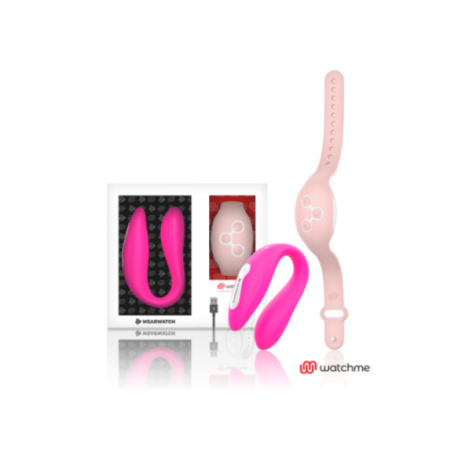 WEARWATCH - VIBRATORE WATCHME DOPPIA TECNOLOGIA FUCSIA / ROSA