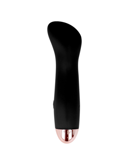 DOLCE VITA - VIBRATORE RICARICABILE ONE BLACK 10 VELOCITÀ