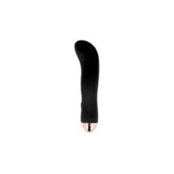 DOLCE VITA - VIBRATORE RICARICABILE DUE NERO 7 VELOCITÀ