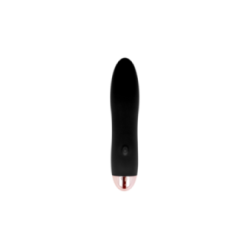 DOLCE VITA - VIBRATORE RICARICABILE QUATTRO NERO A 7 VELOCITÀ