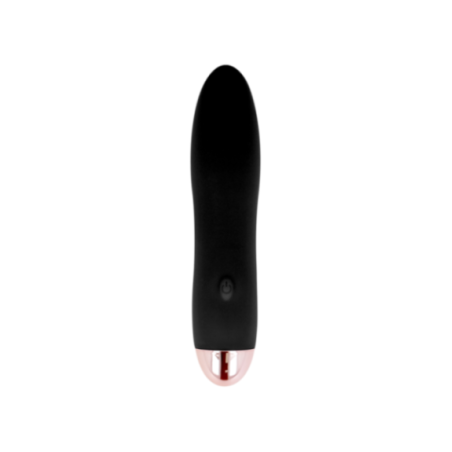 DOLCE VITA - VIBRATORE RICARICABILE QUATTRO NERO A 7 VELOCITÀ