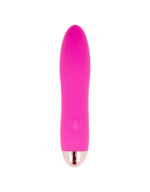 DOLCE VITA - VIBRATORE RICARICABILE QUATTRO ROSA 7 VELOCITÀ