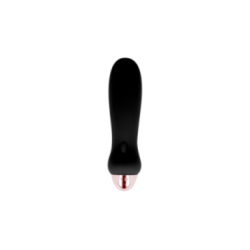 DOLCE VITA - VIBRATORE RICARICABILE CINQUE NERO A 7 VELOCITÀ