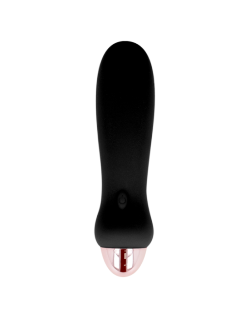 DOLCE VITA - VIBRATORE RICARICABILE CINQUE NERO A 7 VELOCITÀ