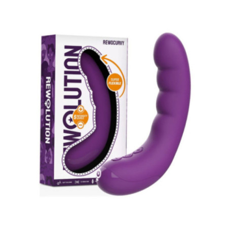 REWOLUTION - VIBRATORE FLESSIBILE RICARICABILE REWOCURVY