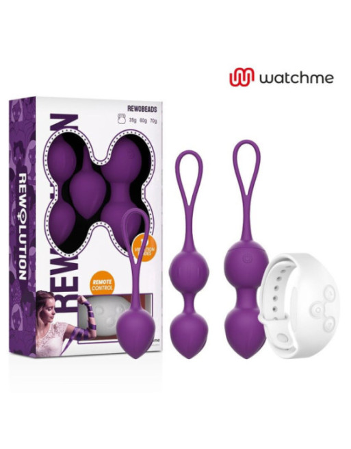 REWOLUTION - REWOBEADS SFERE VIBRANTI TELECOMANDO CON TECNOLOGIA WATCHME