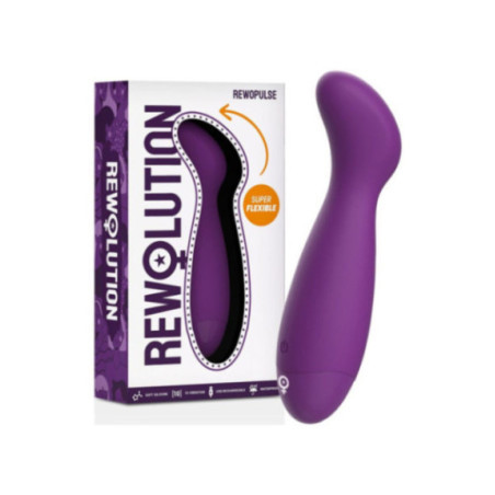 REWOLUTION - REWOPULSE VIBRATORE FLESSIBILE STIMOLATORE DEL PUNTO G