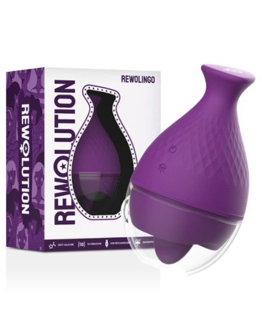REWOLUTION - VIBRATORE REWOLINGO CON LINGUA