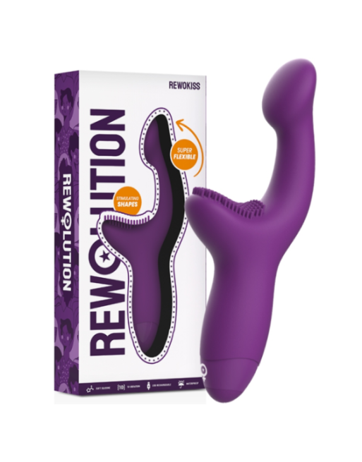 REWOLUTION - REWOKISS VIBRATORE PUNTO PER STIMOLATORE