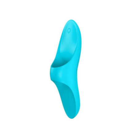 SATISFYER - VIBRATORE DA DITO TEASER LUCE BLU