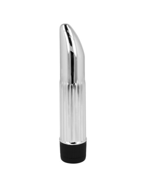OHMAMA - MINI VIBRATORE ARGENTO 13,5 CM