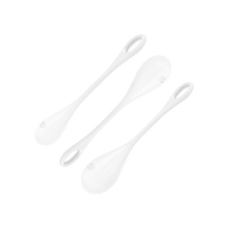 SATISFYER - SET DA ALLENAMENTO YONI POWER 1 BIANCO