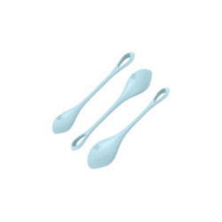 SATISFYER - SET DA ALLENAMENTO YONI POWER 2 BLU