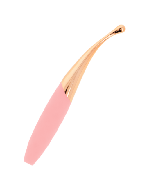 OHMAMA - STIMOLATORE CLITORIDE RICARICABILE 36 MODALITÀ ROSA-ORO ROSA