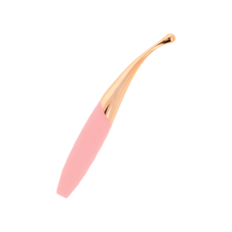 OHMAMA - STIMOLATORE CLITORIDE RICARICABILE 36 MODALITÀ ROSA-ORO ROSA