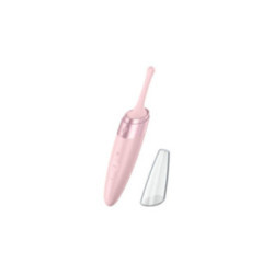 SATISFYER - VIBRATORE TWIRLING DELIGHT CLIT TIP ROSA