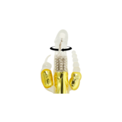 OHMAMA - VIBRATORE MULTIFUNZIONE DORATO