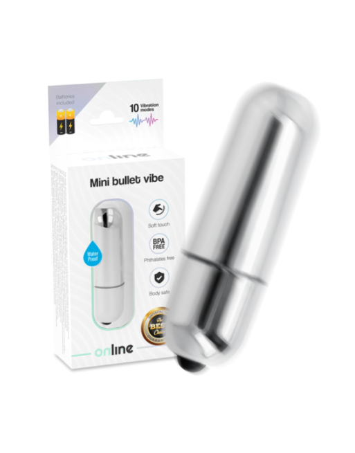 ONLINE - MINI PROIETTORE VIBRANTE ARGENTO