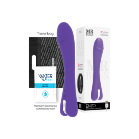 MR BOSS - ENZO VIBRATORE WATCHME COMPATIBILE CON TECNOLOGIA WIRELESS