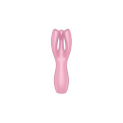 SATISFYER - VIBRATORE THREESOME 3 ROSA
