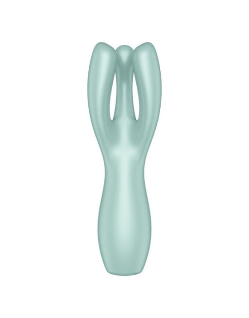 SATISFYER - VIBRATORE THREESOME 3 MENTA