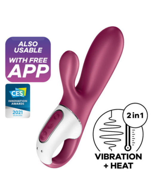 SATISFYER - VIBRATORE HOT BUNNY GSPOT
