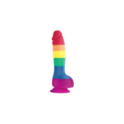 PRIDE - DILDO BANDIERA LGBT 15 CM