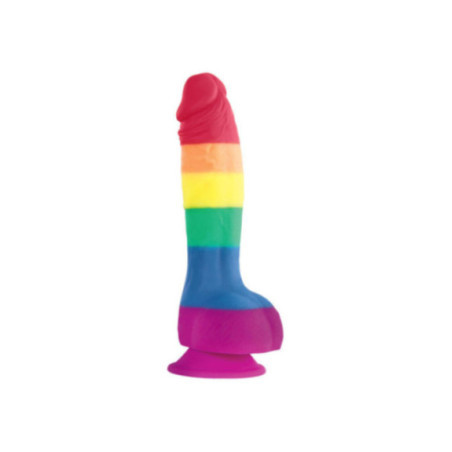 PRIDE - DILDO BANDIERA LGBT 15 CM