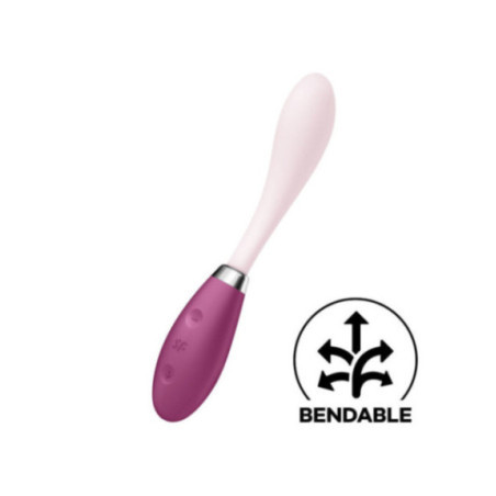 SATISFYER - MULTI VIBRATORE G-SPOT FLEX 3 ROSSO