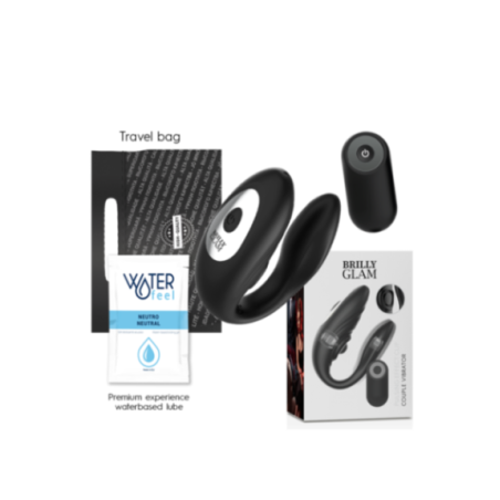 BRILLY GLAM- COPPIA TELECOMANDO PULSANTE E VIBRANTE