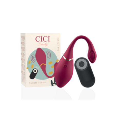 CICI BEAUTY - PREMIUM SILICONE UOVO VIBRATORE TELECOMANDO