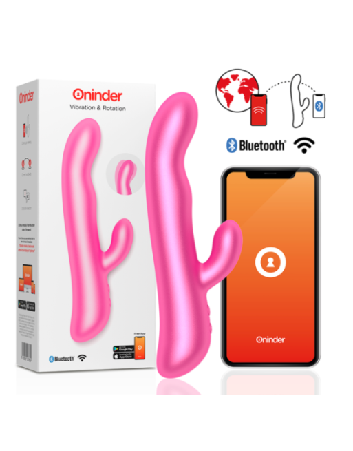ONINDER - OSLO VIBRAZIONE E ROTAZIONE ROSA - APP GRATUITA