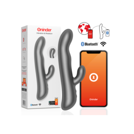 ONINDER - VIBRAZIONE E ROTAZIONE OSLO NERO - APP GRATUITA