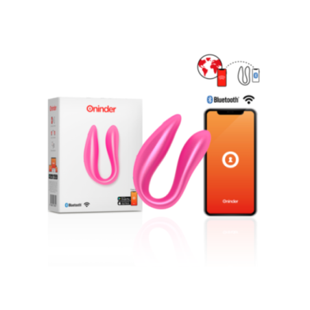 ONINDER - STIMOLATORE DEL PUNTO G E DEL CLITORALE LISBOA ROSA - APP GRATUITA