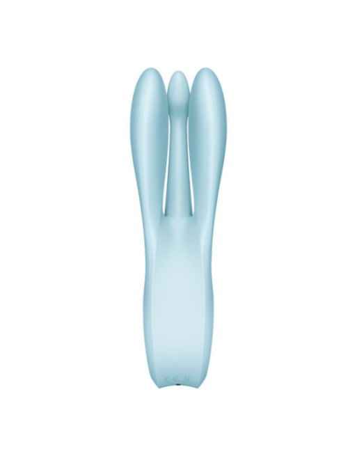 SATISFYER - THREESOME 1 VIBRATORE BLU